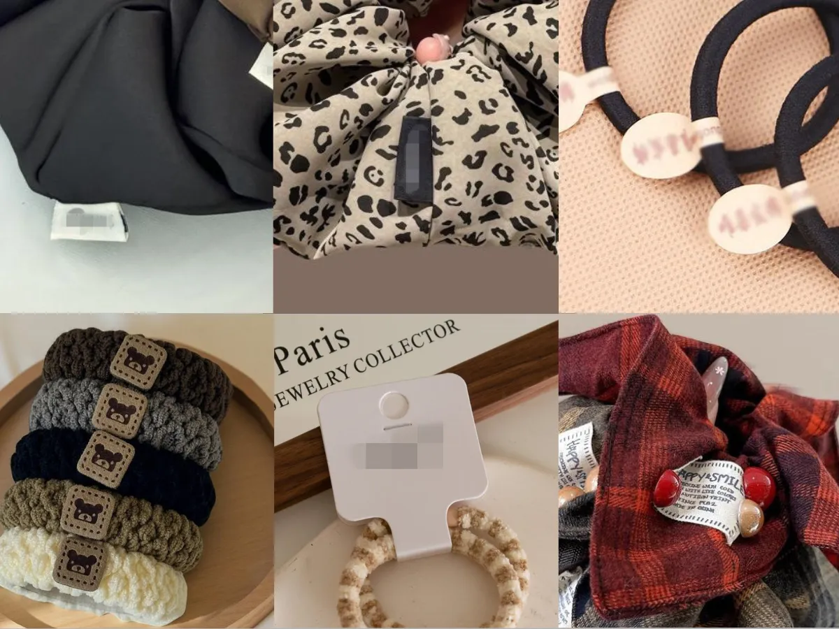 hair scrunchie Personalized Logo