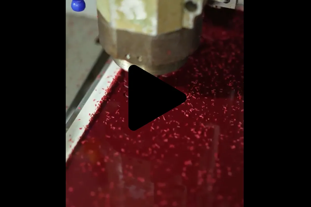 Acetate Hair Accessory Panel Cutting