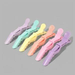 Custom Candy-Colored Crocodile Hair Clips