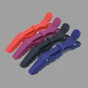 Custom Colorful Matte Crocodile Hair Clips