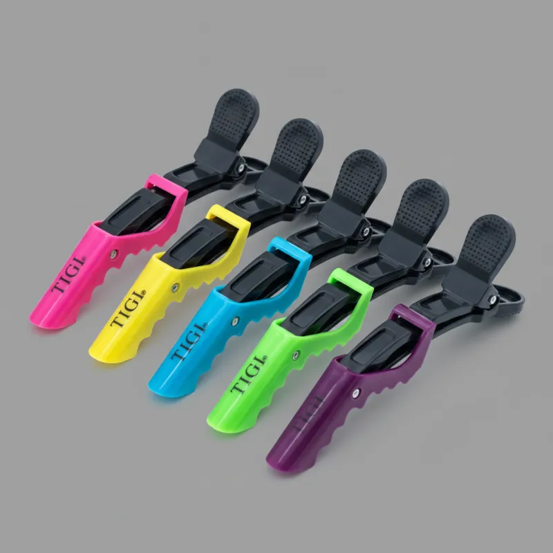 Custom Two-Tone Crocodile Hair Clips