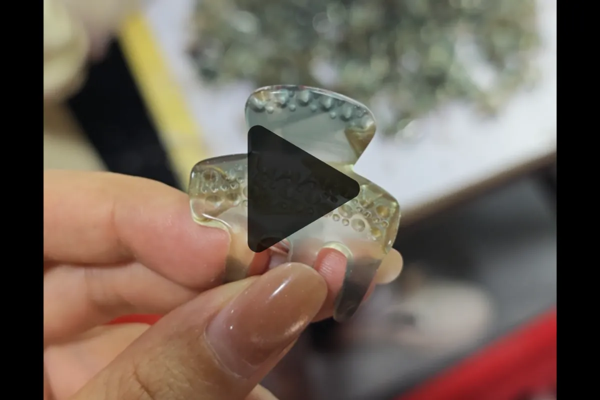 Fixed-Machine Decorative Drilling (Hair Claw)