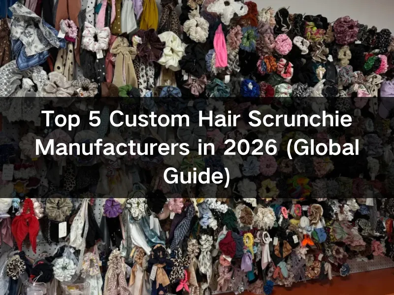 Top 5 Custom Hair Scrunchie Manufacturers