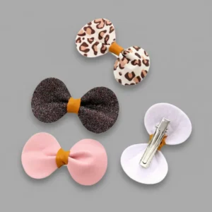 Custom Adorable Bow Duckbill Hair Clips