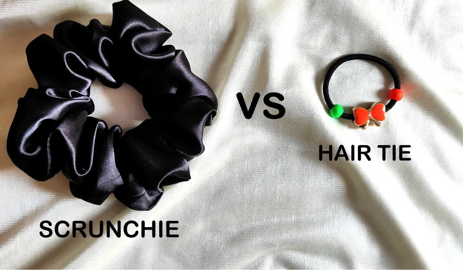 Hair Scrunchies vs. Hair Ties
