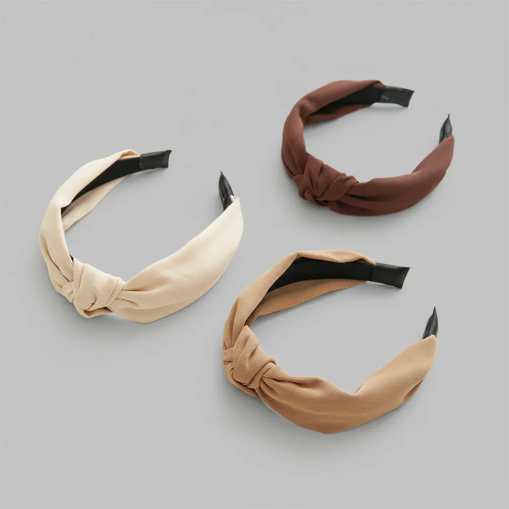 Knotted Wide Fabric Hair Band