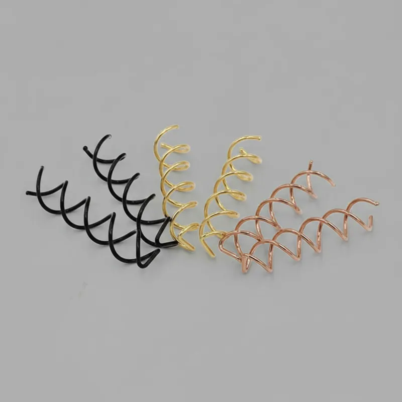 Spiral Spin Hair Pins