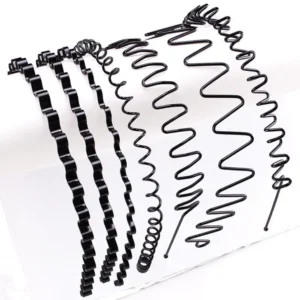 Wave-Shaped Non-Slip Metal Hair band