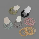 custom elastic hair ties