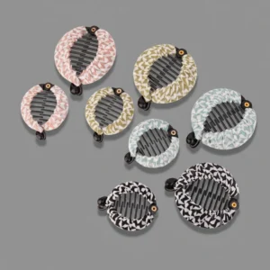 Custom Fabric Ponytail Banana Hair Clips