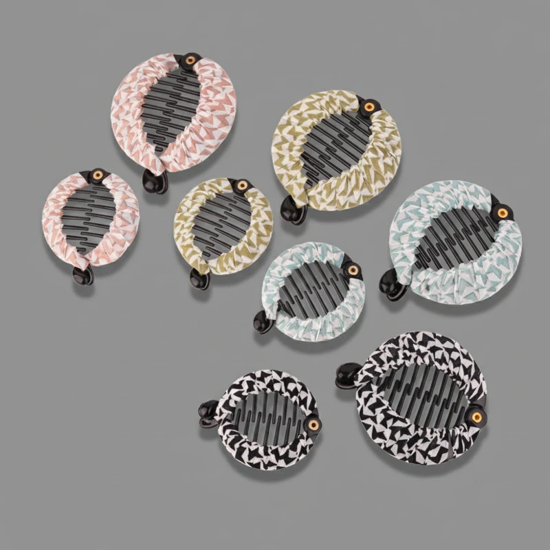 Custom Fabric Ponytail Banana Hair Clips