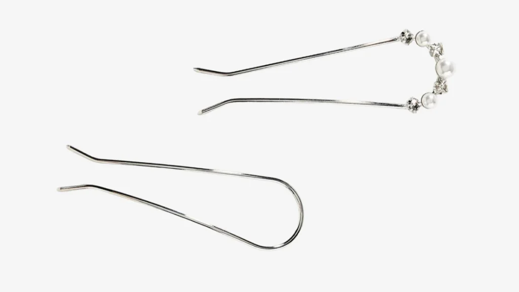 Pearl & Crystal Embellished Hair Pins