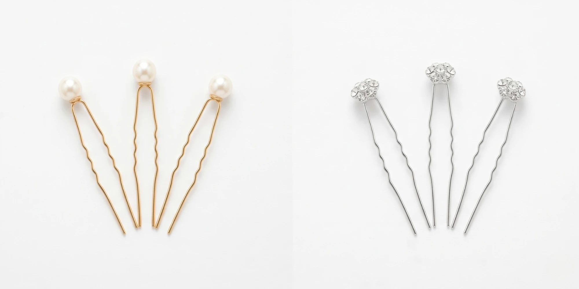 Pearl vs Crystal Wedding Hair Pins: Which Is Right for Your Bridal Look?